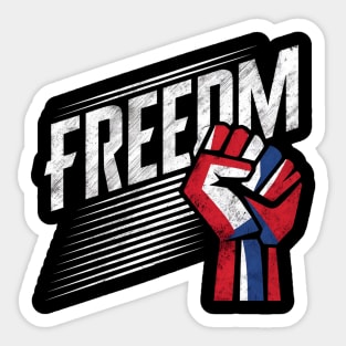 American Freedom Sticker